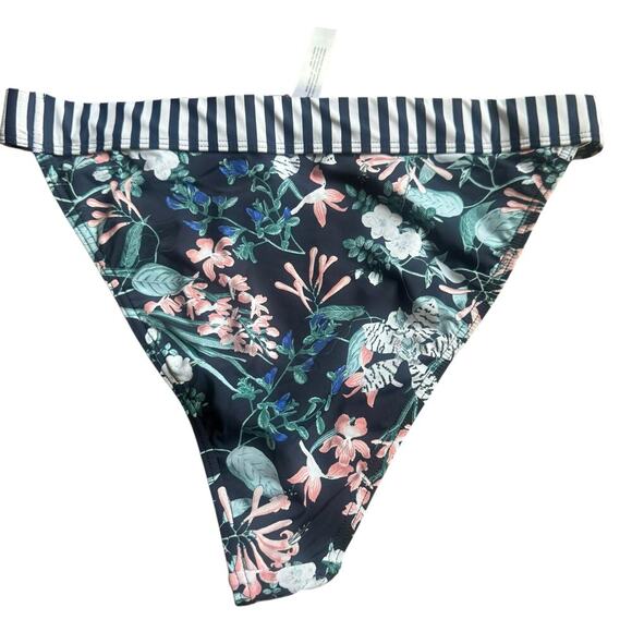 Tart Collections High Cut Floral Print Riley Cheeky Bikini Bottom Size L NWOT - Picture 8 of 10